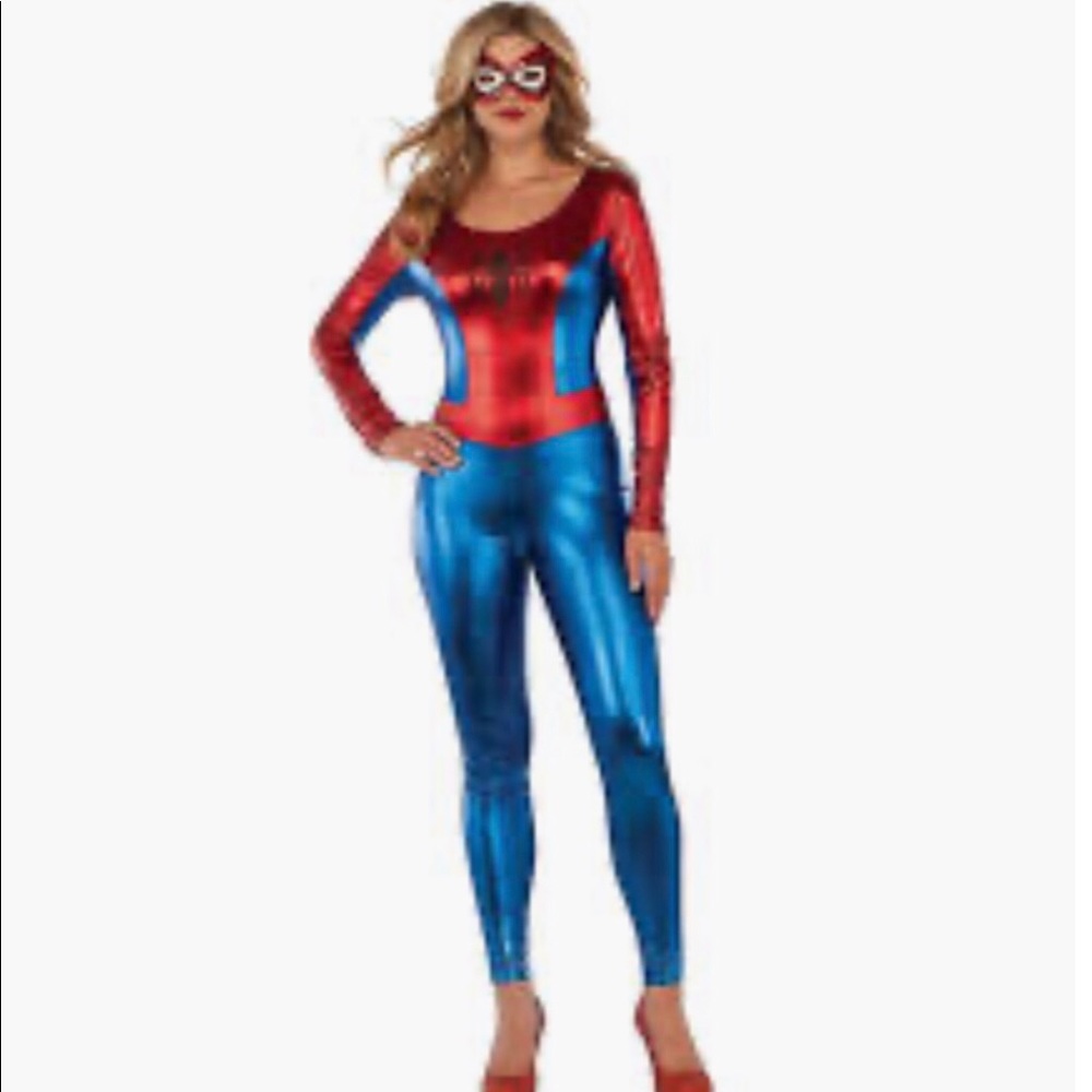 Spider-girl adult costume size medium 6-10